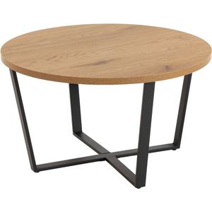 Concept-U - Ronde salontafel in industriële stijl HARLEM