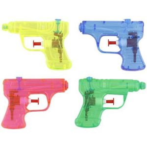 Kleine waterpistolen - Multicolor - Kunststof - set van 4