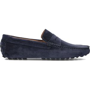 Stefano Lauran Instappers Heren - Instapschoenen / Herenschoenen - Suède - S3268 - Blauw - Maat 43