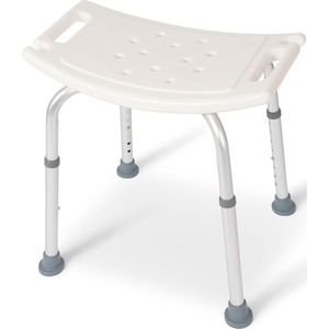 Verstelbare Douchekruk met Antislip Zitting - 39-52 cm Hoogte | Veilige Douchehulp