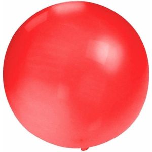 Grote ballon 60 cm rood