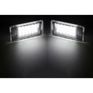 LED CANBUS Kentekenverlichting voor  Audi A3 S3 RS3 Sportback A4 B7 S4 RS4 A5 S5 Cabrio A6 4F C6 RS6 Sedan Avant A8 S8 Q7