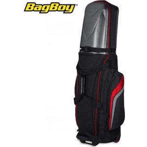 BagBoy T-10 Golfreistas, zwart/rood