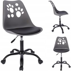 JOY stoel grijs en zwart