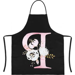 Zwarte Schort Voor Vrouwen - Koken Gepersonaliseerd en Waterdicht - Keuken en Chef - Mannen en Vrouwen (1st-P)