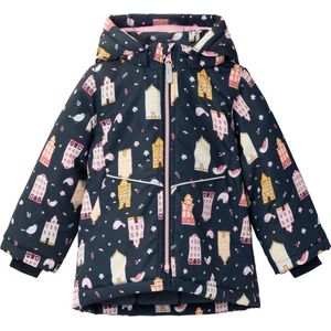 name it NMFMAXI JACKET BIRD HOUSE Meisjes Jas - Dark Sapphire_ - Maat 86