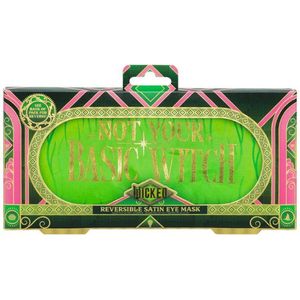 Omkeerbaar Satijnen Slaapmasker Wicked - Groen - Pink