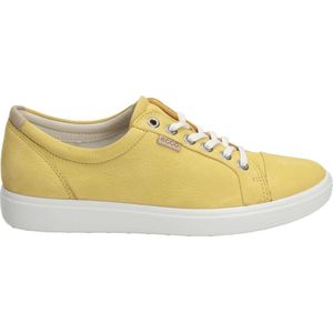 Ecco Soft 7 sneakers geel - Maat 37