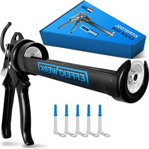Professionele Patroonpers 25:1 Krachtoverbrenging Spuitpistool - 150-310ml Kit- en Lijmpatronen