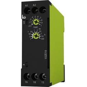 tele 125110 V2ZE10 24-240V AC/DC Tijdrelais Monofunctioneel 1 stuk(s) Tijdsduur: 0.05 s - 100 h 1x wisselcontact
