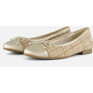 Marco Tozzi Instappers beige Textiel - Dames - Maat 41