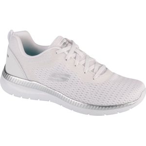 Skechers Bountiful - Quick Path 12607-WSL, Vrouwen, Wit, Sneakers,Sportschoenen, maat: 41