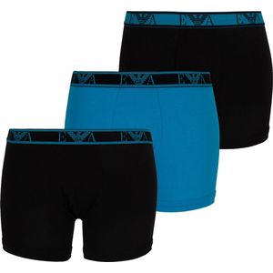 Emporio Armani Trunk  Onderbroek - Mannen - zwart/licht blauw