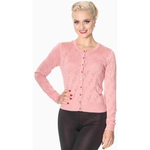 Dancing Days - GODDESS Cardigan - 2XL - Roze