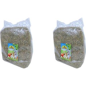 Jr Farm - Knaagdierensnack -  Appelhooi - 500 gram - per 2 zakken