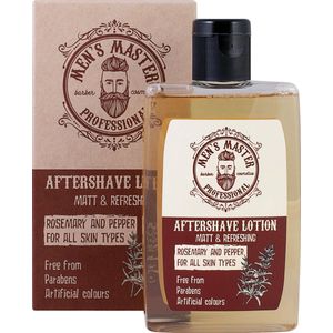 Men’s Master Aftershave Lotion - met Rozemarijn & Rode Pepers - Kalmeert & Verfrist - 120ML