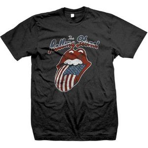 The Rolling Stones - Tour Of America '78 Heren T-shirt - M - Zwart