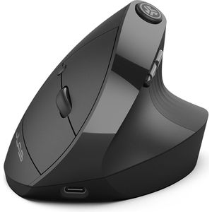 JLAB Jbuds Ergonomic vertical muis - Draadloos - Bluetooth - USB - Verbindt 3 devices tegelijkertijd - Stil ontwerp