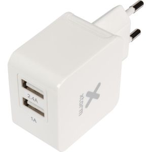 Xtorm Dual USB AC Adapter - 3,4 ampère