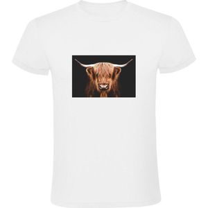 Schotse hooglander Heren T-shirt - dieren - dierentuin