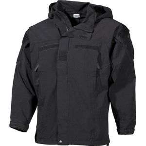 MFH US Softshell Jacket - Amerikaanse soft shell jas - zwart, GEN III level 5 - maat XL