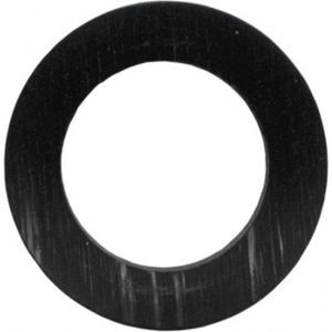 10 x afdichting, rubberen ring, zwart, zacht
