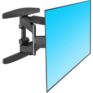 Igoods TV Muurbeugel - Draai- en Kantelbare TV Beugel - Tv's van 32 - 65 INCH - Maximaal 36.4KG - Universeel