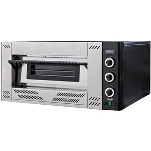 Gas Pizzaoven Enkel 1 X 6 - Combisteel 7485.0015 - Horeca & Professioneel
