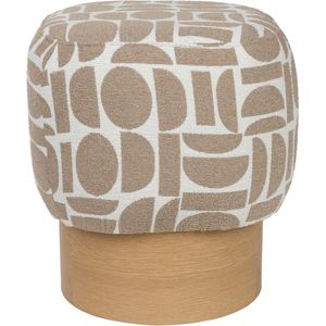 Housecraft Living Cyril Poef/ Krukje Beige