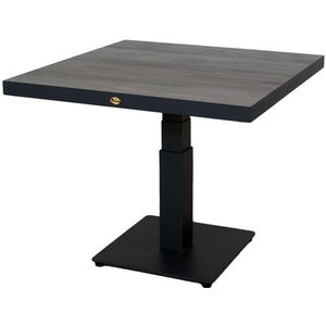 Oosterik home - Pine Valley verstelbare lounge tafel midnight grey...