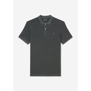 Marc O'Polo shaped fit polo - heren poloshirt - zwart