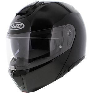 HJC RPHA 90s Systeemhelm motorhelm glans zwart S