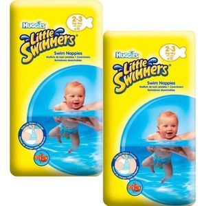 Huggies Little Swimmers Maat 2/3 (3-8 kg) Zwemluiers - 24 Stuks