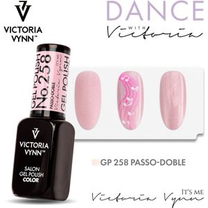 Victoria Vynn – Salon Gelpolish 258 Passo-doble - glitter roze - gel polish - gellak - nagels - nagelverzorging - nagelstyliste - uv / led - nagelstylist - callance