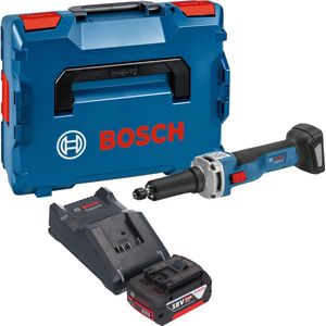 Bosch GGS 18V-23 LC Professionele rechte accuslijpmachine 18 V borstelloos + 1x accu 5.0 Ah + lader + L-Boxx