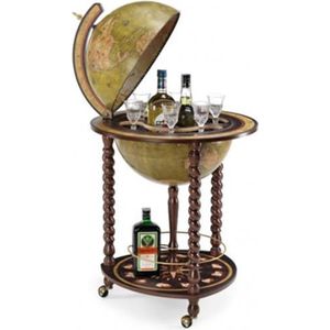 BarGlobe | Drankbar wereldbol |Explora 40 Olive Green