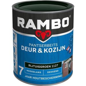 Rambo Pantserbeits Deur&Kozijn Hoogglans Dekkend Rijtuiggroen 1127 - 2.25L -