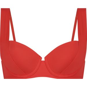 Hunkemöller Dames Badmode Voorgevormde beugel bikinitop Sardinia - Rood - maat E70