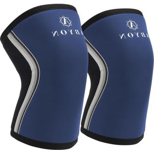 Neopreen Compressie Kniebrace 7 mm voor Krachtsport Dames en Heren - Bodybuilding Powerlifting Cross-Training Gewichtheffen Kniebuigingen