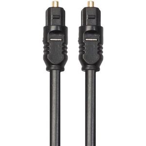 DrPhone Digitale Optische Audio Kabel - Toslink - Zwart – 3 Meter