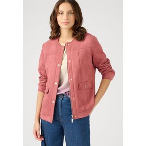 Damart - Vest in suedine met stretch - Dames - Rood - 40