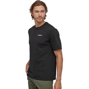 Patagonia P-6 Logo Tee casual t-shirt heren zwart