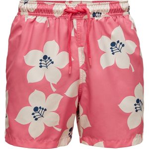 Björn Borg Loose Shorts Kenny Floral - jongens zwemshort maat 170