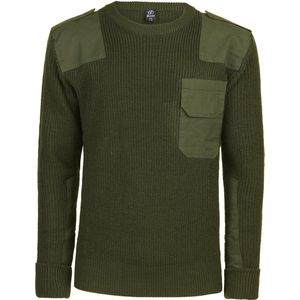 Mannen - Heren - Modern - Casual - Streetwear - Military - Marine - Navy - Casual - Streetwear - Naval Sweater olive