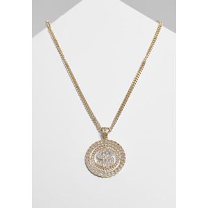 Urban Classics - Dollar Diamond Necklace gold one size Ketting - Goudkleurig