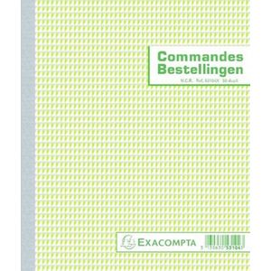 Exacompta - Bestelbonboek  FR/NL 210x180mm 50pag 2-voud