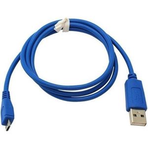 USB 2.0 naar Micro USB Data Kabel - 95cm Blauw