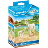 PLAYMOBIL Family Fun Alpaca met baby - 70350