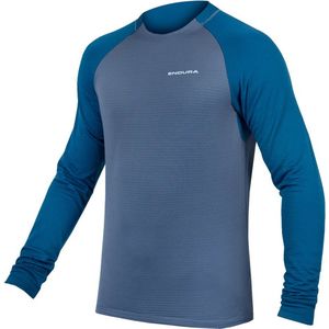 Endura Singletrack T-shirt Met Korte Mouwen Blauw XL Man