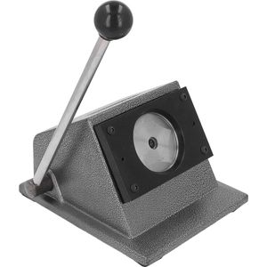 Handmatige ronde buttonmaker - Grafische stanser 25-75 mm voor knoppen van 25 mm/32 mm/58 mm/75 mm